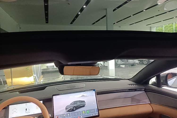 Used BYD Han L 2025 DM-p Four-Wheel-Drive LiDAR Flagship Model Headliner