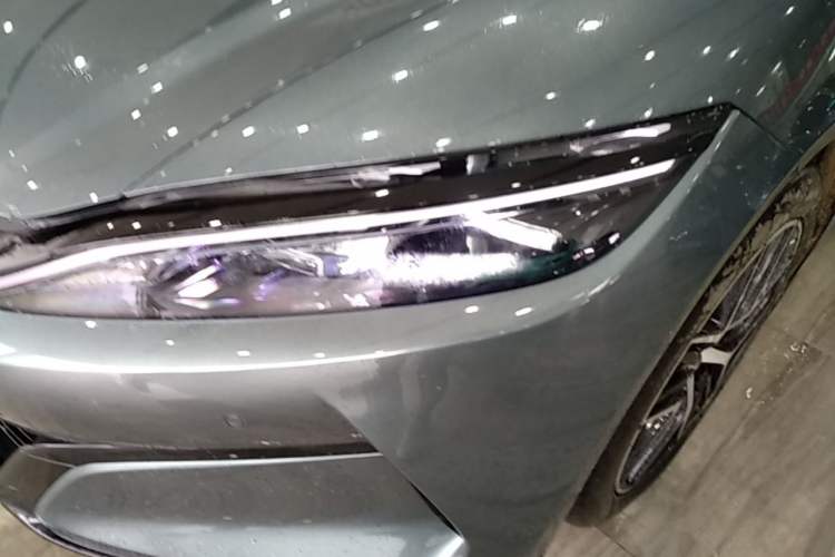 Used BYD Han L 2025 DM-p Four-Wheel-Drive LiDAR Flagship Model Left Front Headlight