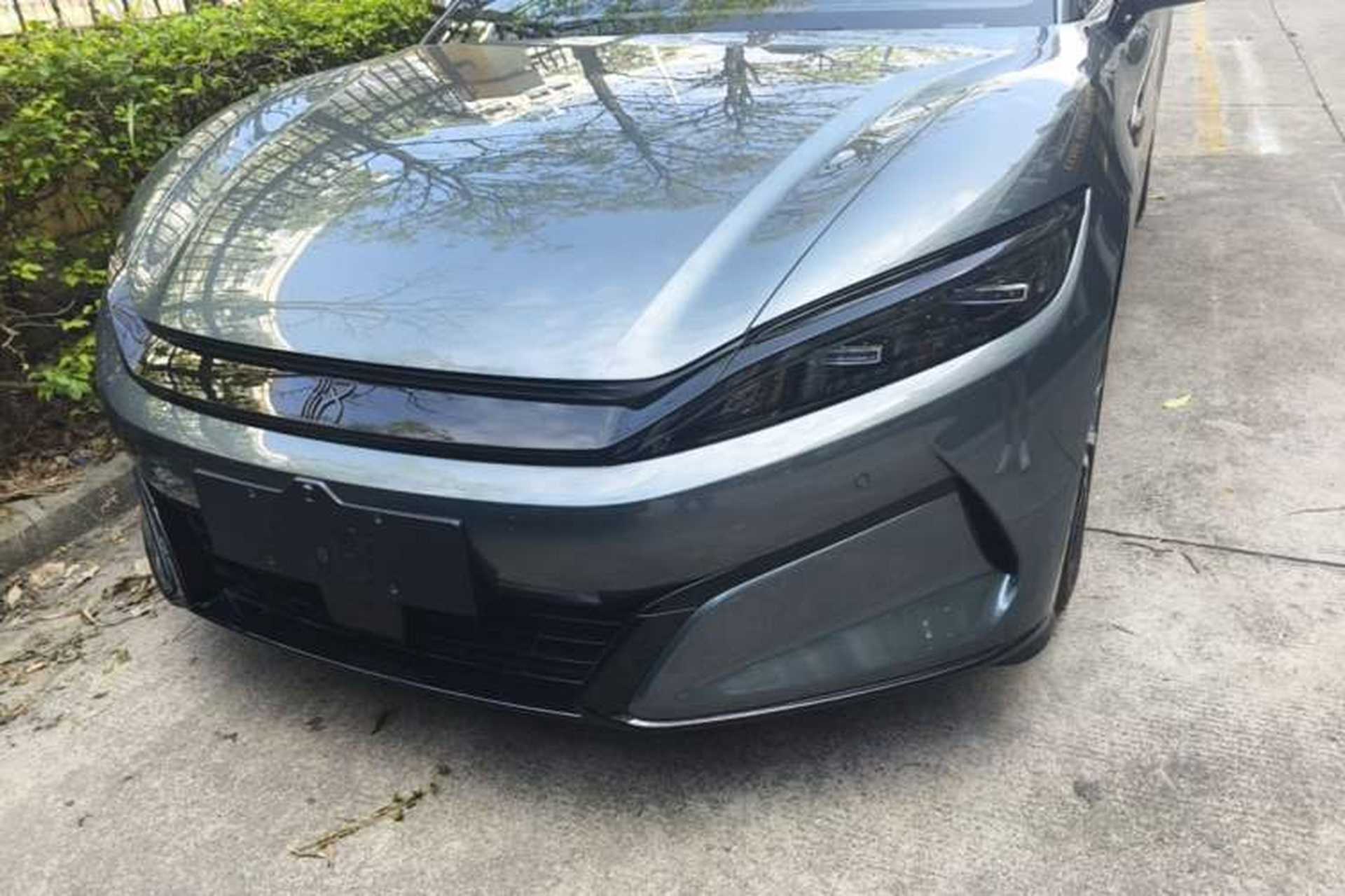 Used BYD Han L 2025 DM-p Four-Wheel-Drive LiDAR Flagship Model Left Front Headlight