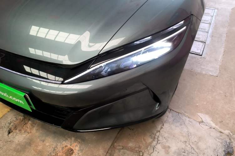 Used BYD Han L 2025 DM-p Four-Wheel-Drive LiDAR Flagship Model Left Front Headlight