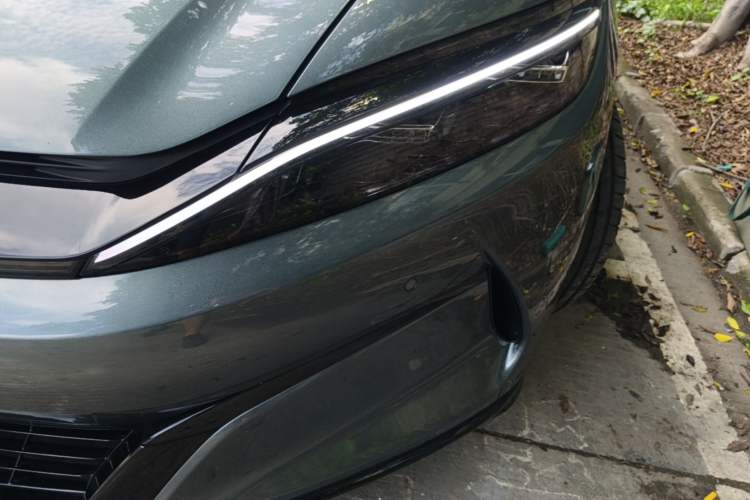 Used BYD Han L 2025 DM-p Four-Wheel-Drive LiDAR Flagship Model Left Front Headlight