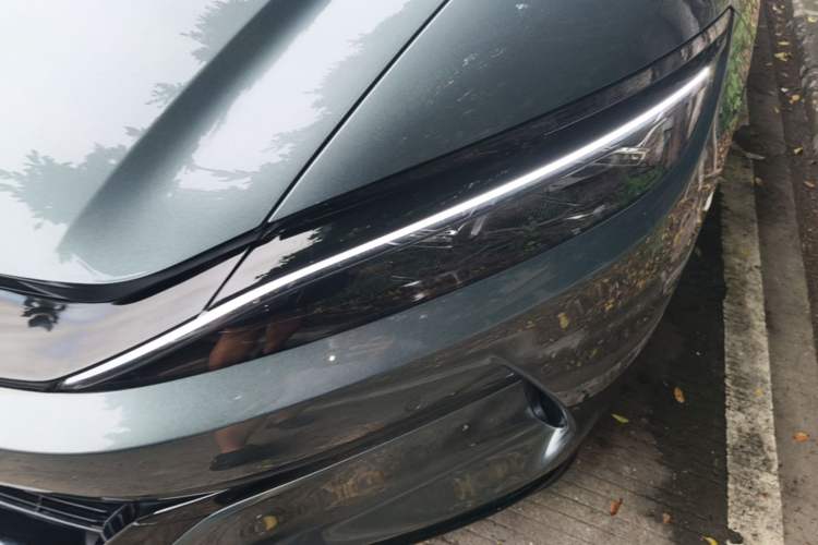 Used BYD Han L 2025 DM-p Four-Wheel-Drive LiDAR Flagship Model Left Front Headlight