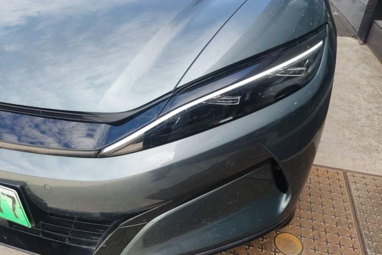 Used BYD Han L 2025 DM-p Four-Wheel-Drive LiDAR Flagship Model Left Front Headlight