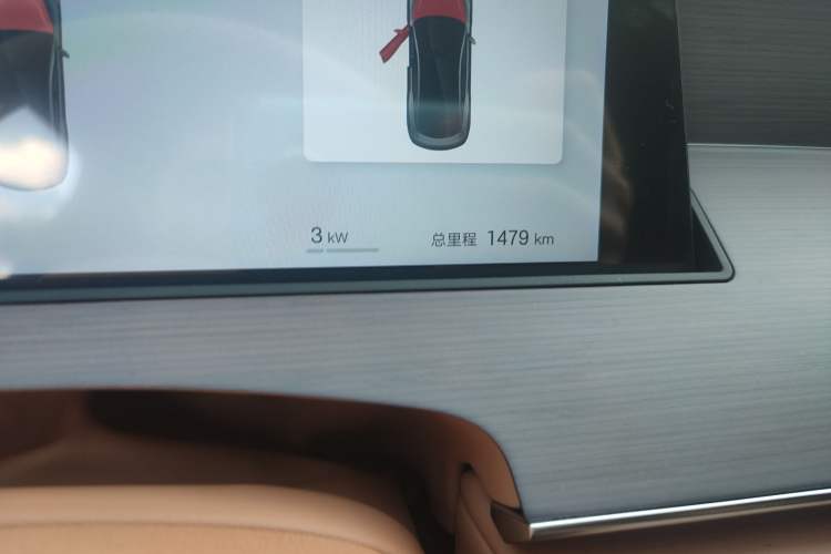 Used BYD Han L 2025 DM-p Four-Wheel-Drive LiDAR Flagship Model Odometer Close Up