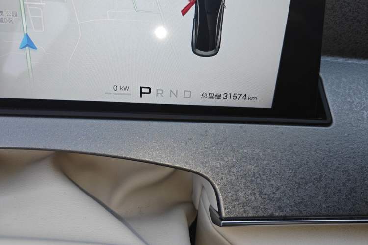Used BYD Han L 2025 EV 701KM LiDAR Deluxe Edition Odometer Close Up