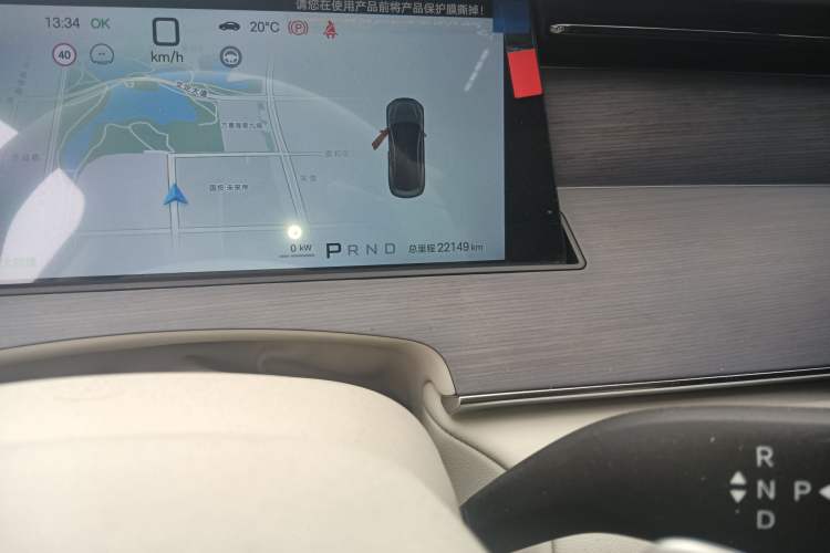Used BYD Han L 2025 EV 701 km LiDAR Flagship Edition Odometer Close Up