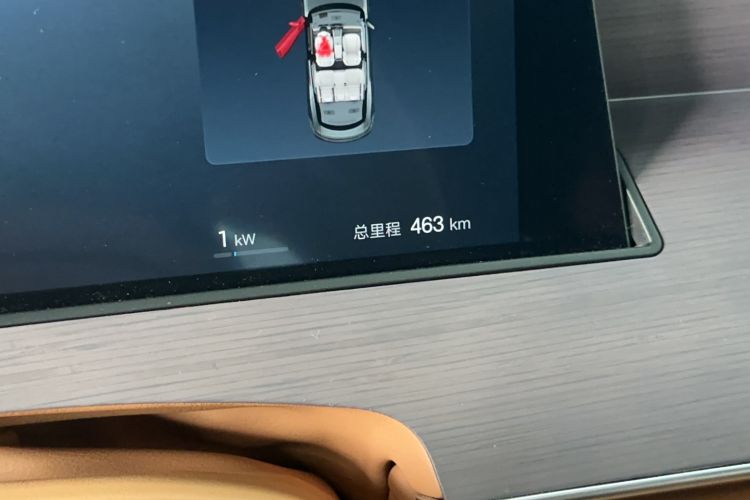 Used BYD Han L 2025 DM-p Four-Wheel-Drive LiDAR Flagship Model Odometer Close Up