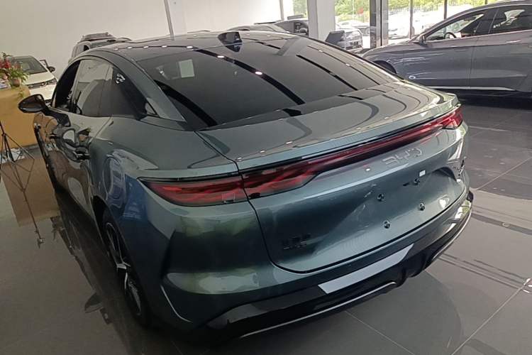 Used BYD Han L 2025 DM-p Four-Wheel-Drive LiDAR Flagship Model Rear Left 45 Deg
