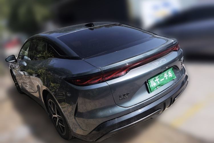 Used BYD Han L 2025 DM-p Four-Wheel-Drive LiDAR Flagship Model Rear Left 45 Deg