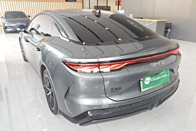 Used BYD Han L 2025 DM-p Four-Wheel-Drive LiDAR Flagship Model Rear Left 45 Deg