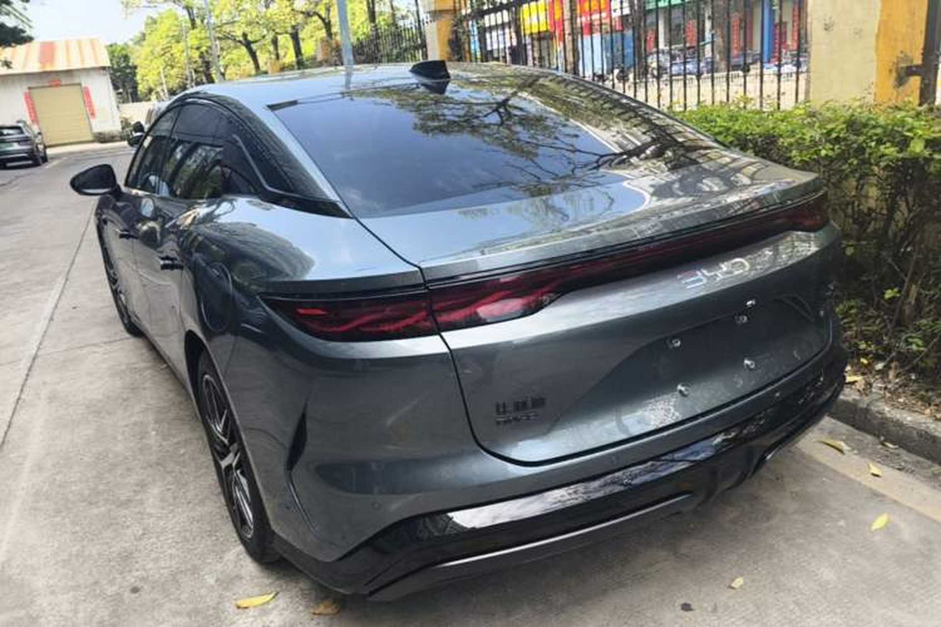 Used BYD Han L 2025 DM-p Four-Wheel-Drive LiDAR Flagship Model Rear Left 45 Deg