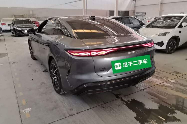 Used BYD Han L 2025 DM-p Four-Wheel-Drive LiDAR Flagship Model Rear Left 45 Deg