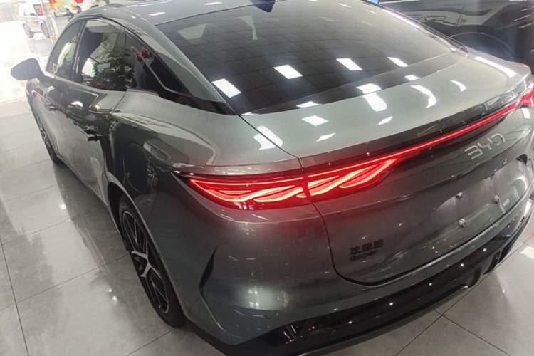 Used BYD Han L 2025 DM-p Four-Wheel-Drive LiDAR Flagship Model Rear Left 45 Deg
