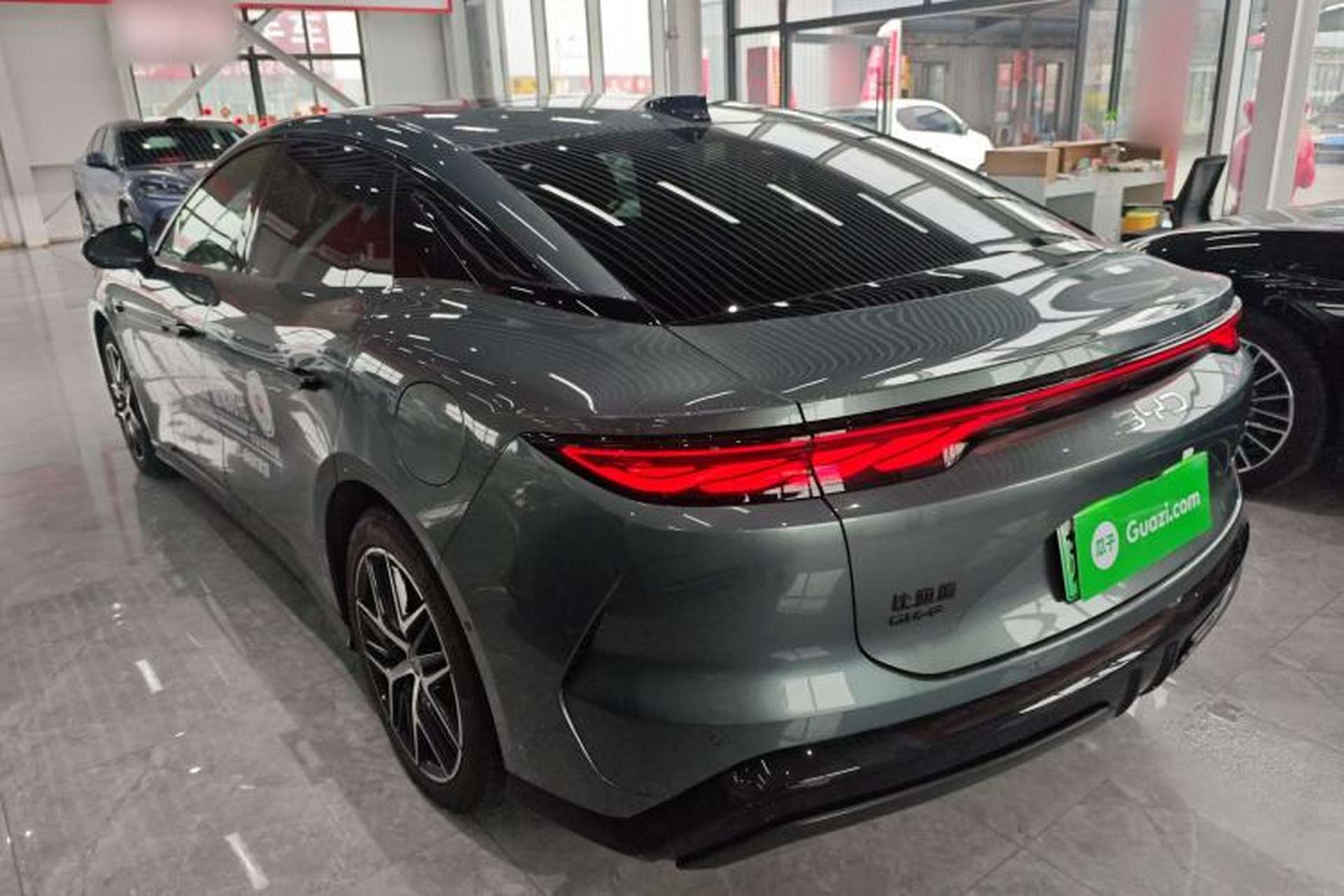 Used BYD Han L 2025 DM-p Four-Wheel-Drive LiDAR Flagship Model Rear Left 45 Deg