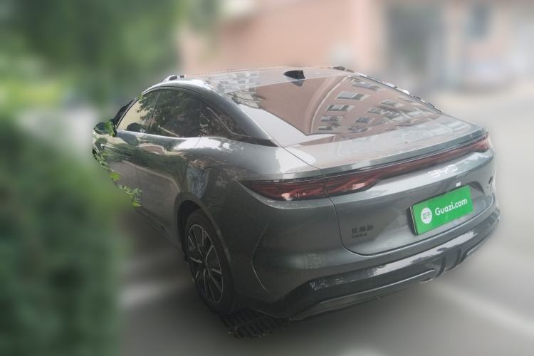 Used BYD Han L 2025 DM-i 200km LiDAR Flagship Model Rear Left 45 Deg