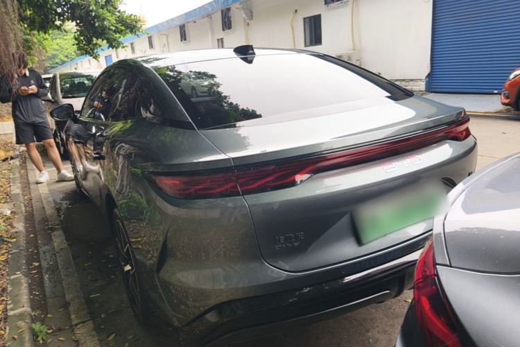 Used BYD Han L 2025 DM-p Four-Wheel-Drive LiDAR Flagship Model Rear Left 45 Deg