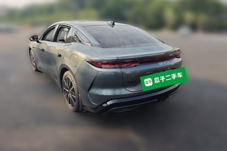 Used BYD Han L 2025 DM-i 200km LiDAR Flagship Model Rear Left 45 Deg