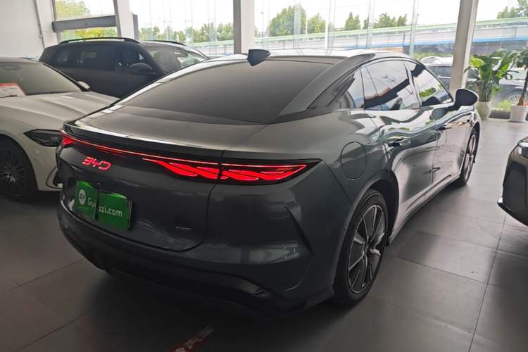 Used BYD Han L 2025 EV 701 km LiDAR Flagship Edition Rear Right 45 Deg