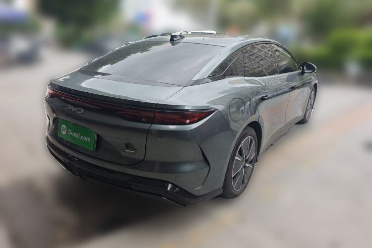 Used BYD Han L 2025 EV 701 km LiDAR Flagship Edition Rear Right 45 Deg