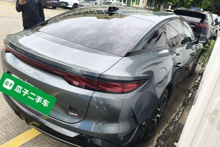 Used BYD Han L 2025 DM-p Four-Wheel-Drive LiDAR Flagship Model Rear Right 45 Deg