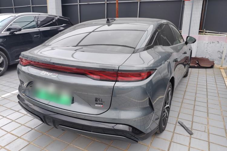 Used BYD Han L 2025 DM-p Four-Wheel-Drive LiDAR Flagship Model Rear Right 45 Deg