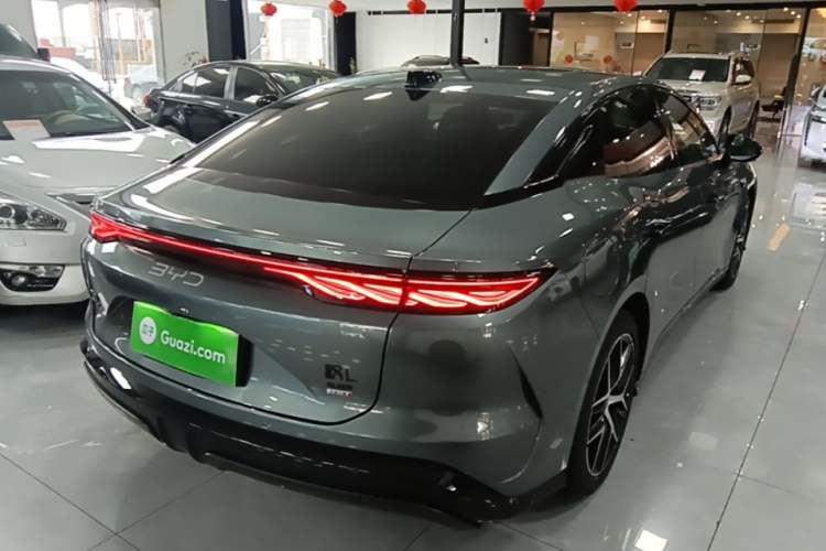 Used BYD Han L 2025 DM-p Four-Wheel-Drive LiDAR Flagship Model Rear Right 45 Deg