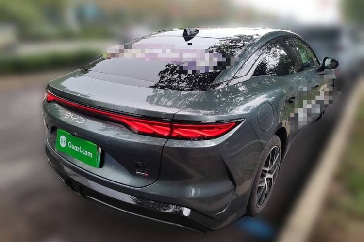Used BYD Han L 2025 DM-p Four-Wheel-Drive LiDAR Flagship Model Rear Right 45 Deg