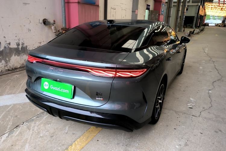 Used BYD Han L 2025 DM-p Four-Wheel-Drive LiDAR Flagship Model Rear Right 45 Deg
