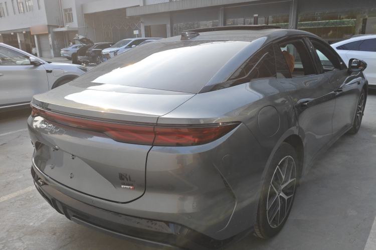 Used BYD Han L 2025 DM-p Four-Wheel-Drive LiDAR Flagship Model Rear Right 45 Deg