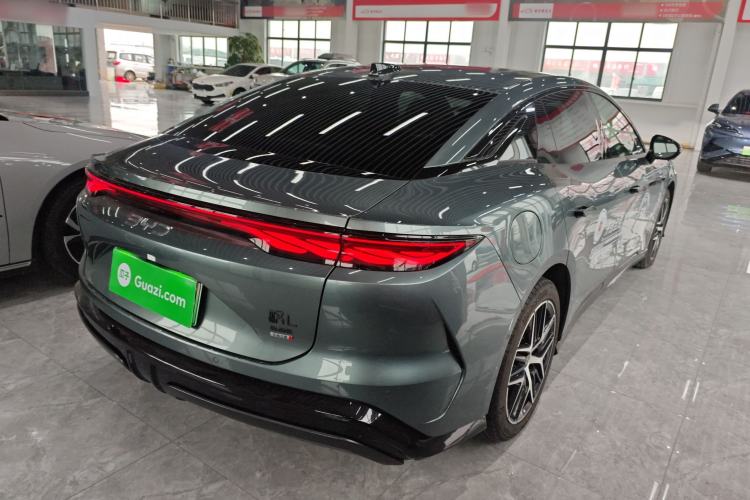 Used BYD Han L 2025 DM-p Four-Wheel-Drive LiDAR Flagship Model Rear Right 45 Deg