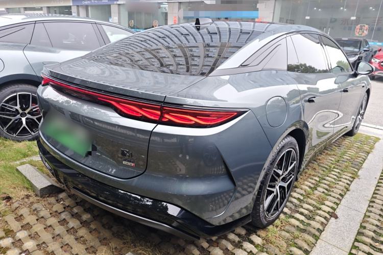 Used BYD Han L 2025 DM-p Four-Wheel-Drive LiDAR Flagship Model Rear Right 45 Deg