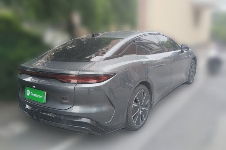 Used BYD Han L 2025 DM-i 200km LiDAR Flagship Model Rear Right 45 Deg
