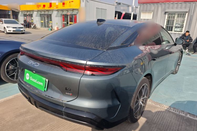 Used BYD Han L 2025 DM-p Four-Wheel-Drive LiDAR Flagship Model Rear Right 45 Deg