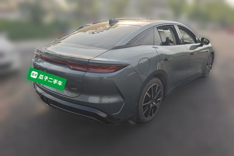Used BYD Han L 2025 DM-i 200km LiDAR Flagship Model Rear Right 45 Deg