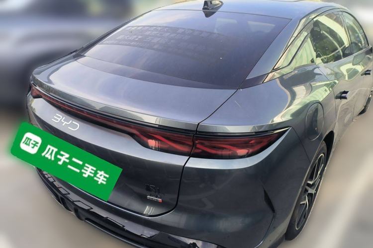 Used BYD Han L 2025 DM-p Four-Wheel-Drive LiDAR Flagship Model Rear Right 45 Deg