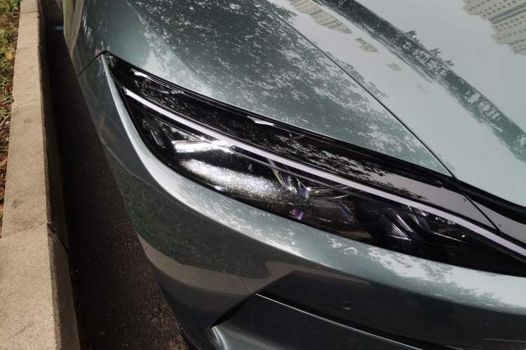 Used BYD Han L 2025 DM-p Four-Wheel-Drive LiDAR Flagship Model Right Front Headlight