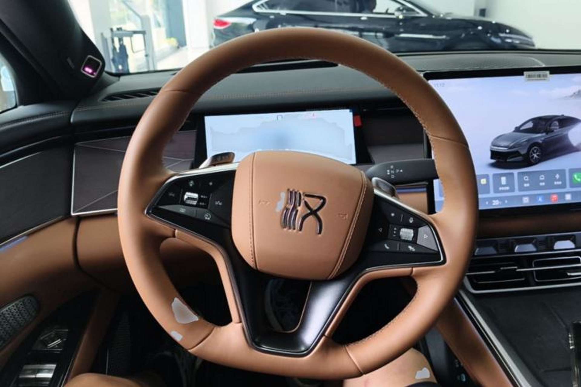 Used BYD Han L 2025 DM-p Four-Wheel-Drive LiDAR Flagship Model Steering Wheel