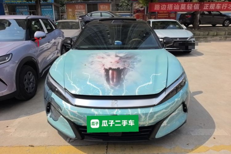 Used BYD Han L 2025 EV Four-Wheel Drive LiDAR Flagship Model Front
