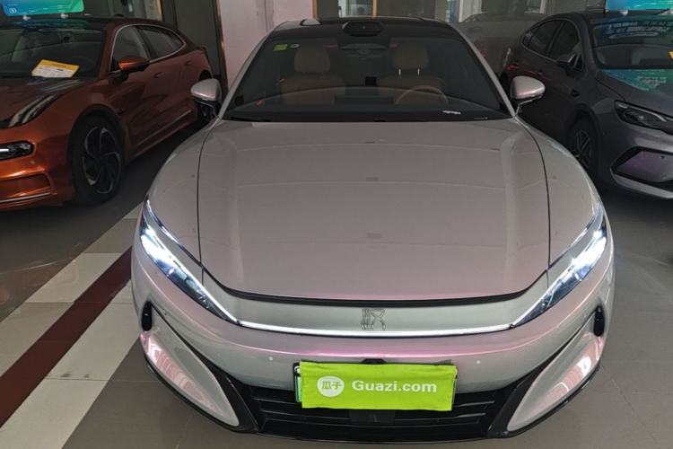 Used BYD Han L 2025 EV Four-Wheel Drive LiDAR Flagship Model Front
