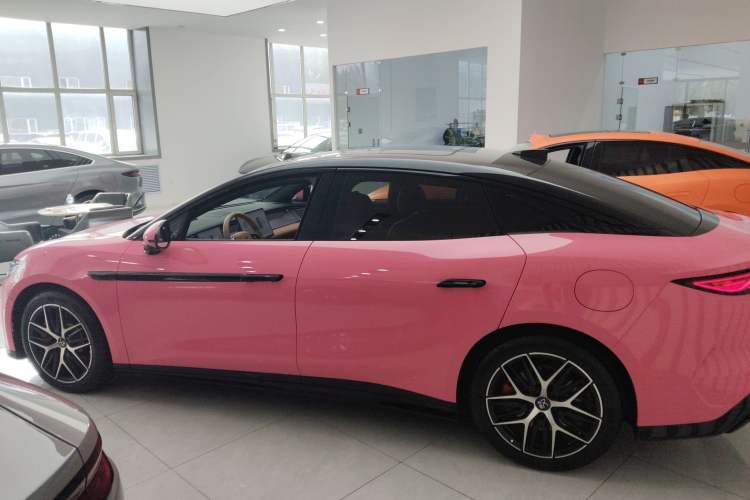 Used BYD Han L 2025 DM-p Four-Wheel-Drive LiDAR Flagship Model Left Side