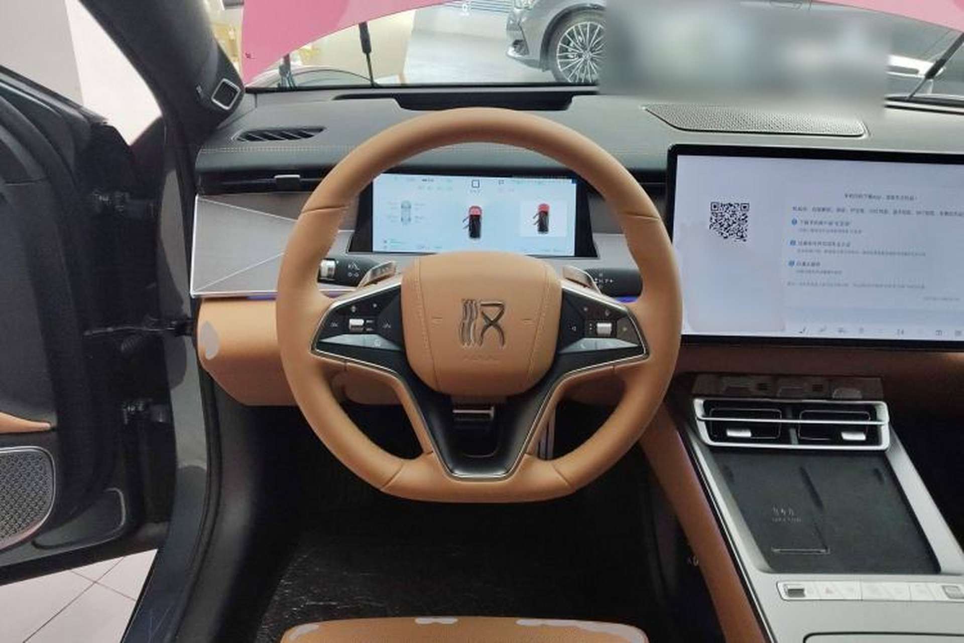 Used BYD Han L 2025 DM-p Four-Wheel-Drive LiDAR Flagship Model Steering Wheel