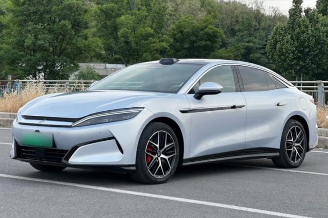 Used BYD Han L 2025 EV Four-Wheel Drive LiDAR Flagship Model