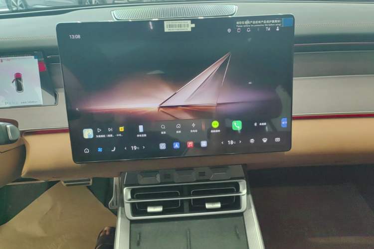 Used BYD Han L 2025 EV Four-Wheel Drive LiDAR Flagship Model Audio And AC Panel