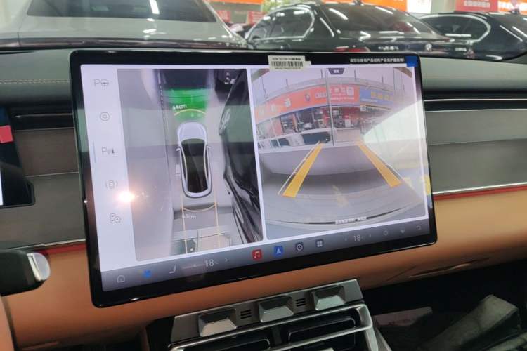 Used BYD Han L 2025 EV Four-Wheel Drive LiDAR Flagship Model Audio And AC Panel