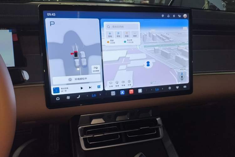 Used BYD Han L 2025 EV Four-Wheel Drive LiDAR Flagship Model Audio And AC Panel