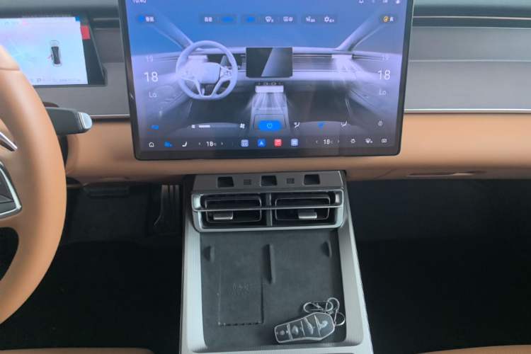 Used BYD Han L 2025 EV Four-Wheel Drive LiDAR Flagship Model Audio And AC Panel