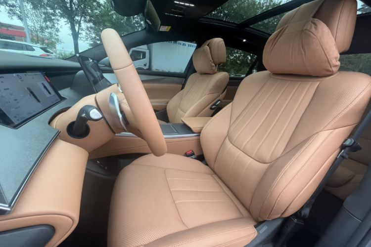 Used BYD Han L 2025 DM-i 200KM LiDAR Luxury Model Audio And AC Panel