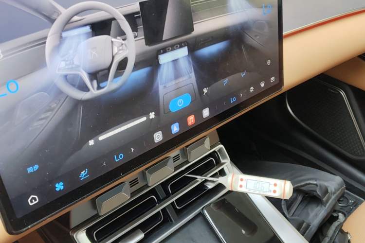 Used BYD Han L 2025 EV Four-Wheel Drive LiDAR Flagship Model Audio And AC Panel