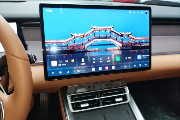 Used BYD Han L 2025 EV Four-Wheel Drive LiDAR Flagship Model Audio And AC Panel