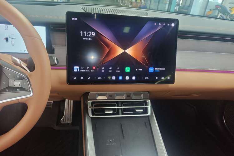 Used BYD Han L 2025 EV Four-Wheel Drive LiDAR Flagship Model Audio And AC Panel
